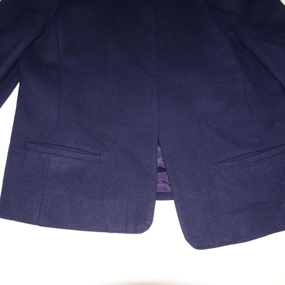 Talbots Women's Buttonless Blazer Jacket Size 4 N… - image 2
